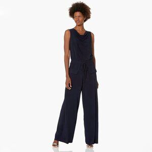 Vince Camuto XS Navy Jumpsuit